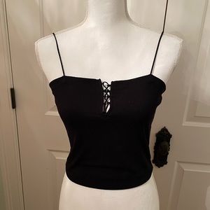 American Eagle Square Neck Tank Top